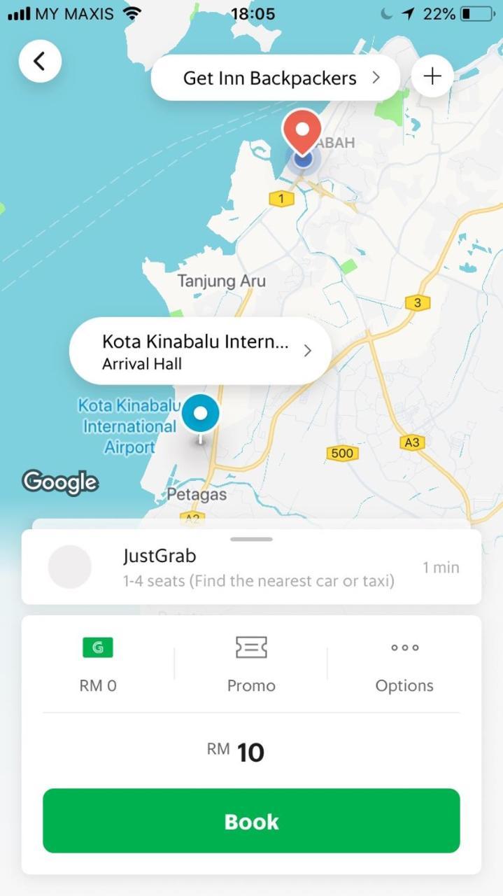 Get Inn Backpackers Κότα Κιναμπαλού Εξωτερικό φωτογραφία